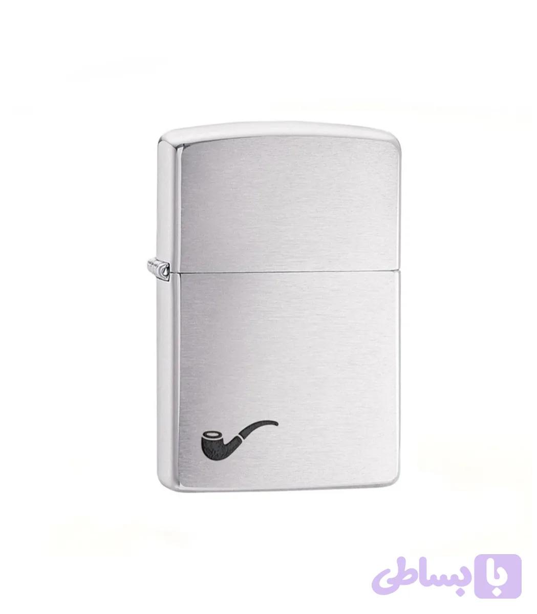 فندک زیپو اصلی کد 200PL-BRFIN.CHR PIPE LIGHTER