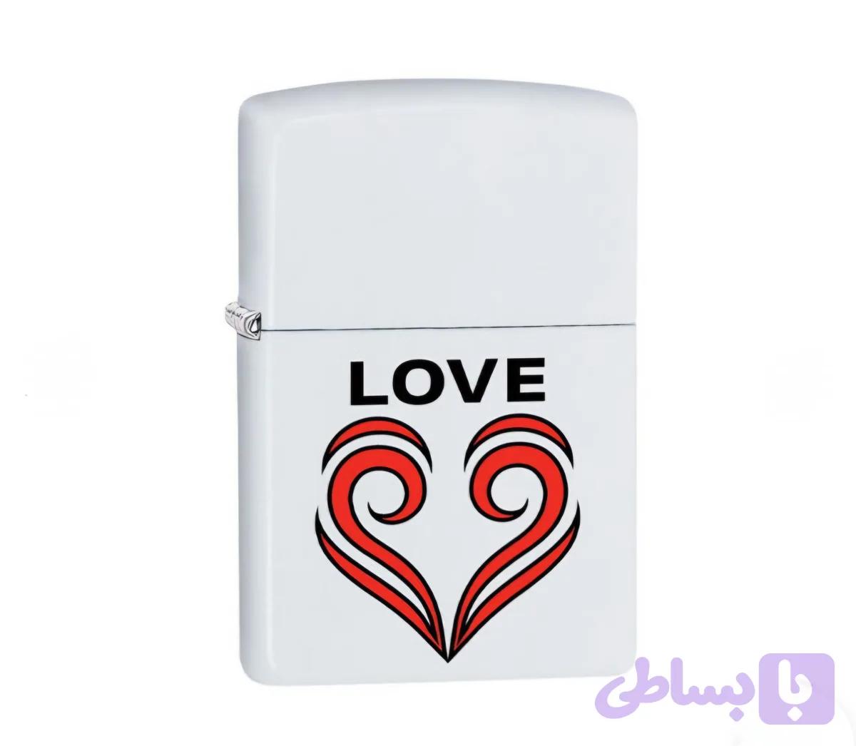 فندک زیپو اصلی کد Zippo Lighter Love Theme 29193