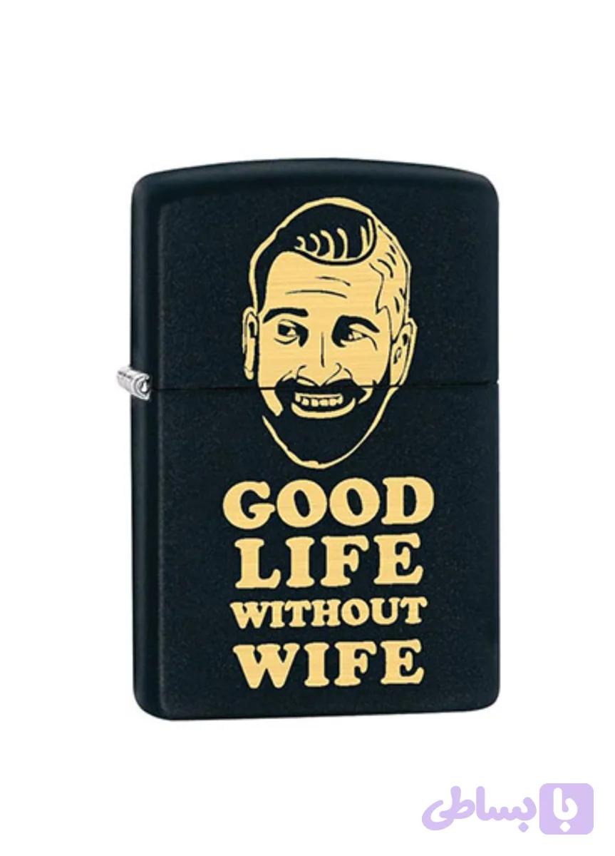 فندک زیپو اصلی کد ۲۱۸good life without wife
