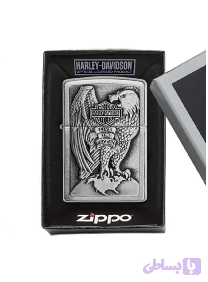 فندک زیپو اصلی کد 200HD-H231 MADE IN USA EAGLE