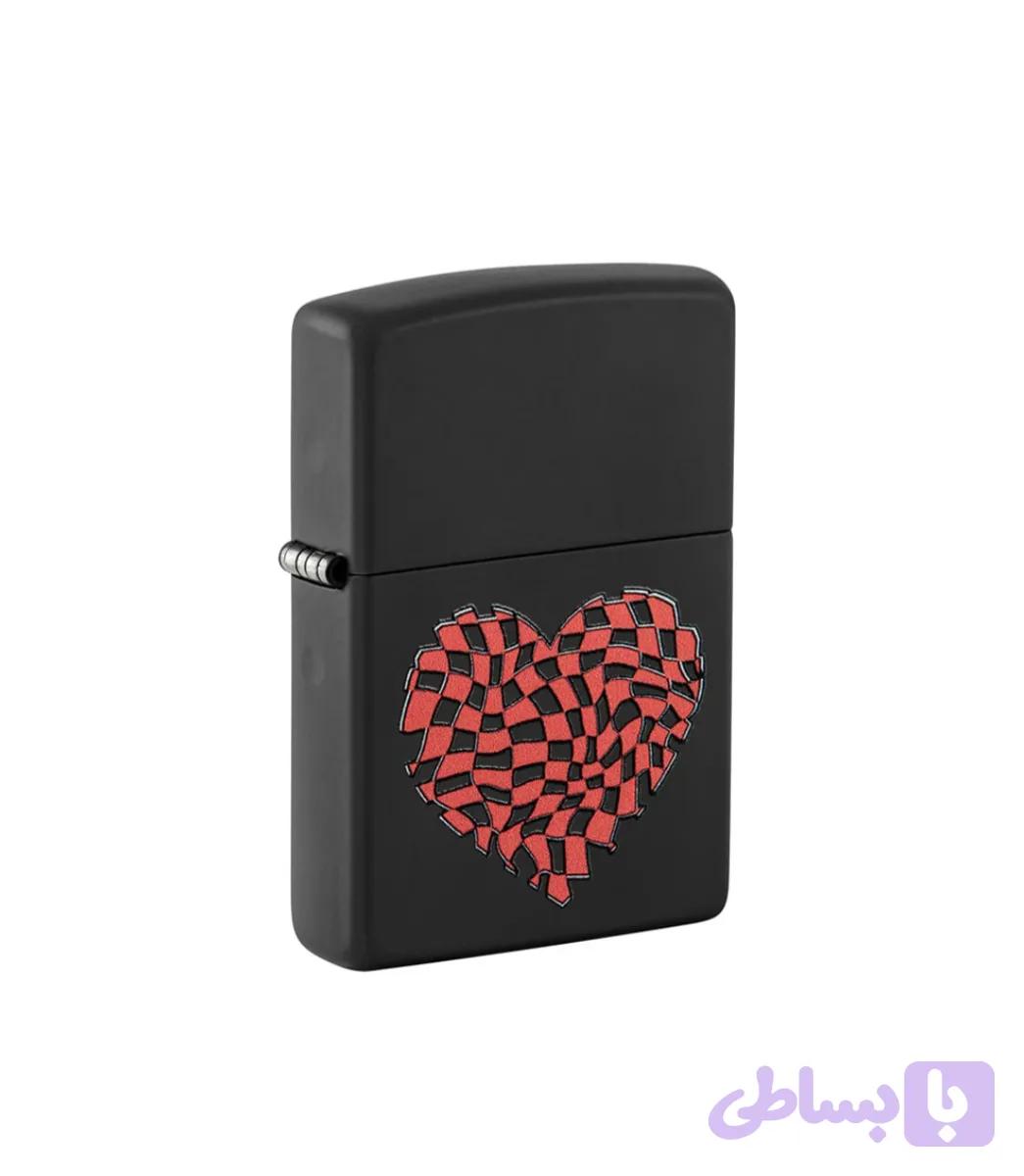 فندک زیپو اصلی کد ۴۸۷۱۹ heart design