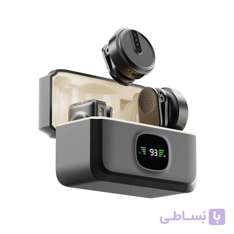 میکروفن یقه‌ای بی‌سیم گرین لاین مدل GLM WIRELESS MIC LITE NEW — تصویر 1