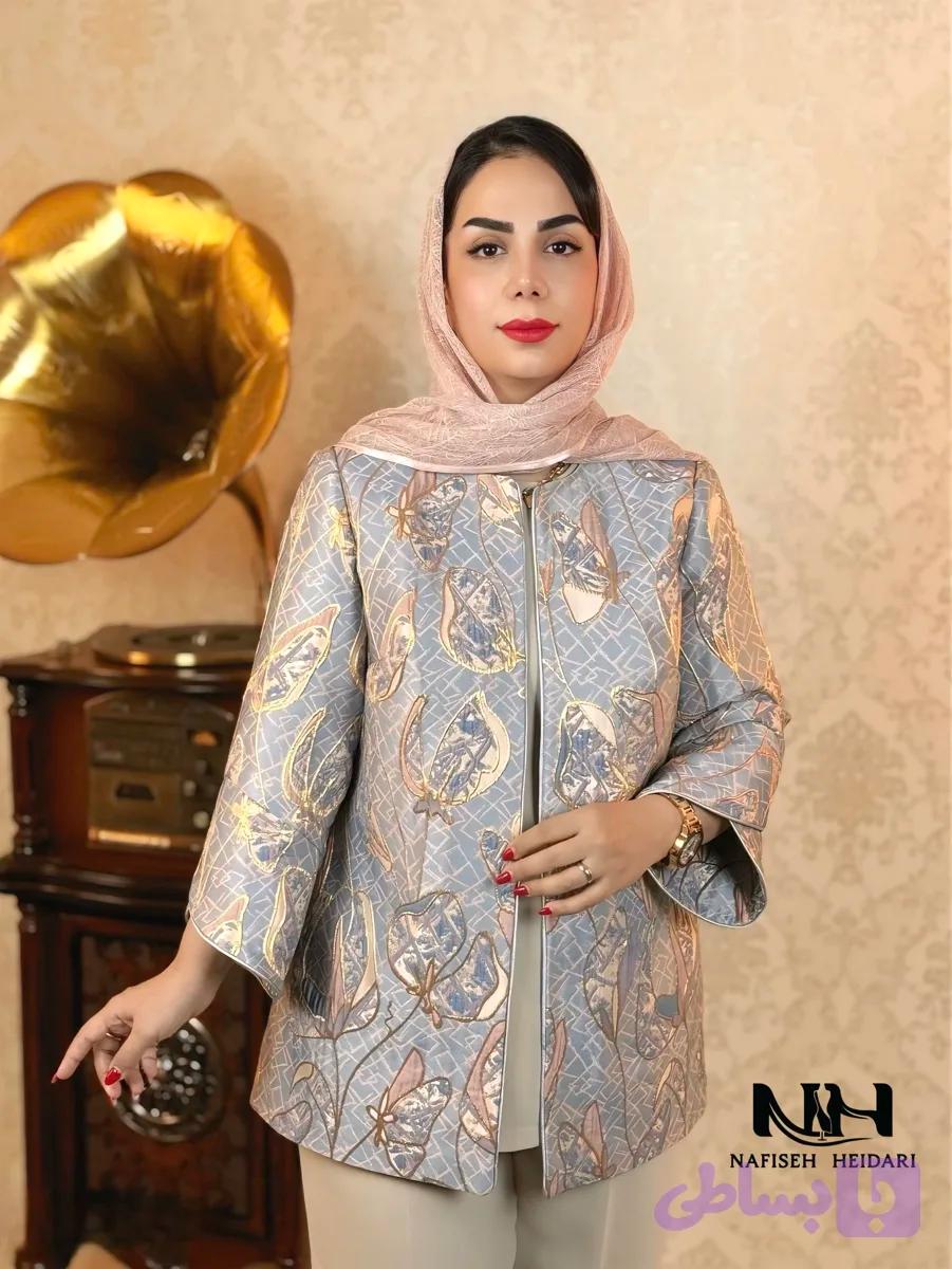 مانتو ژاکارد (کد 8K8N7)