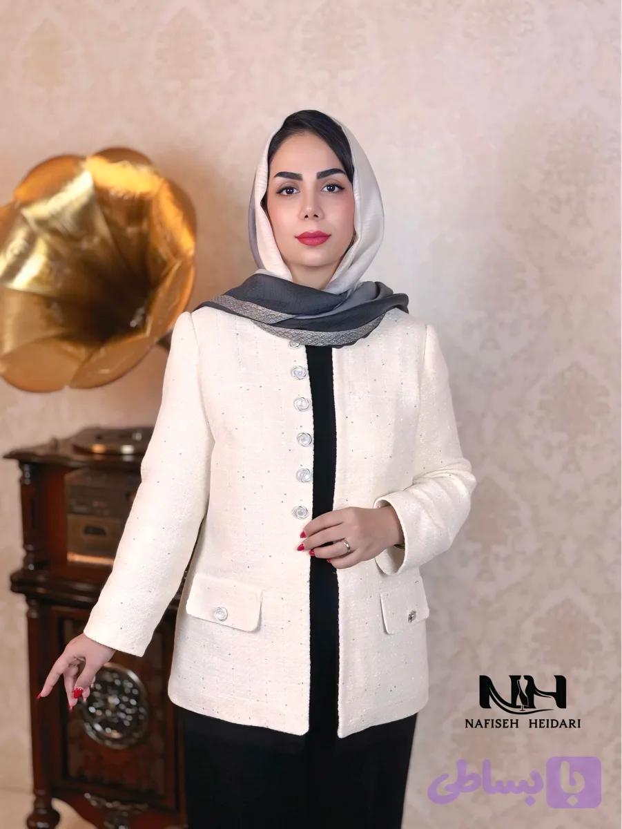 کت شنل پولک‌دوزی