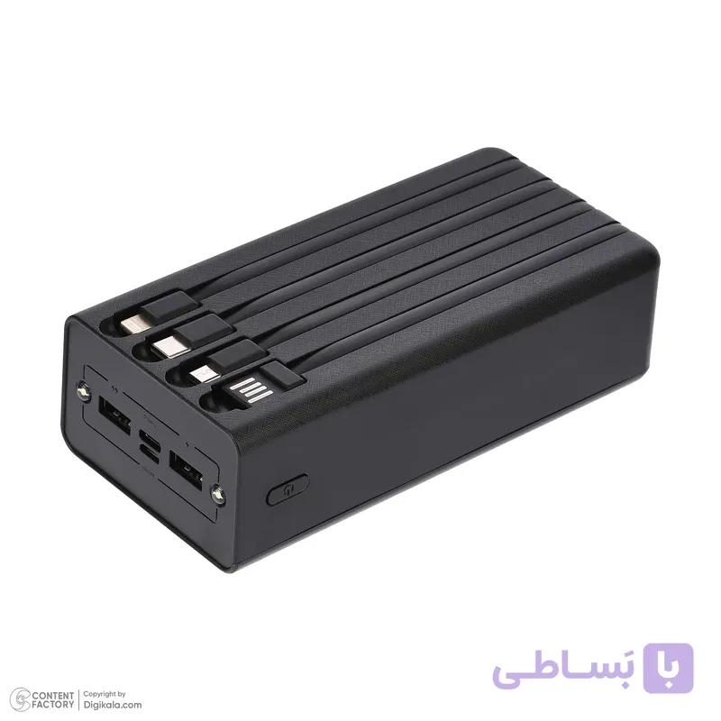 پاوربانک 67 وات YM-309TYN ظرفیت30000 پنل خورشیدی — تصویر 1