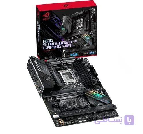 مادربرد ایسوس مدل مادربرد ایسوس مدل ROG Strix B660-F Gaming WiFi DDR5 استوک گارانتی الماس ایرانیان همراه با کارتن — تصویر 1