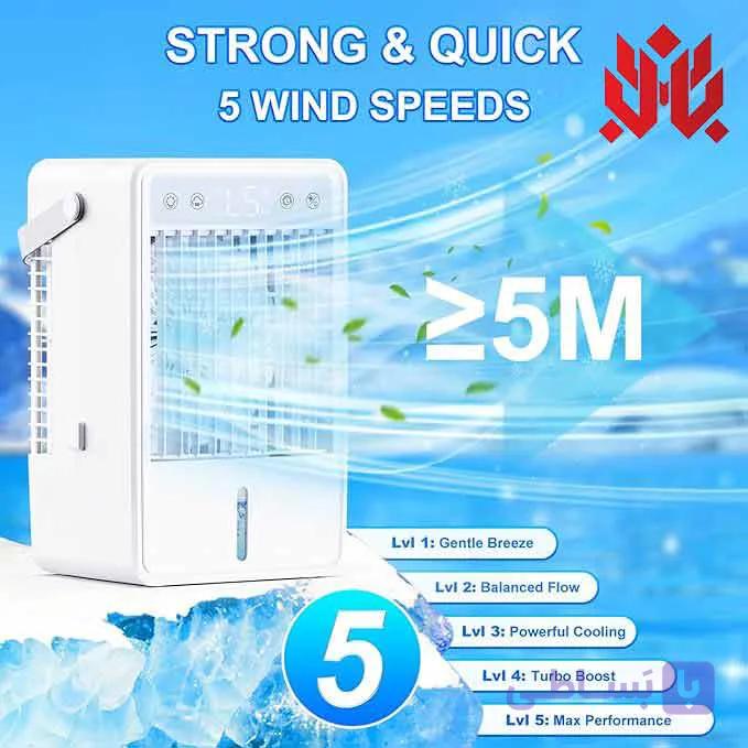 کولر آبی رومیزی قابل حمل HONMICON مدل F28 — تصویر 1
