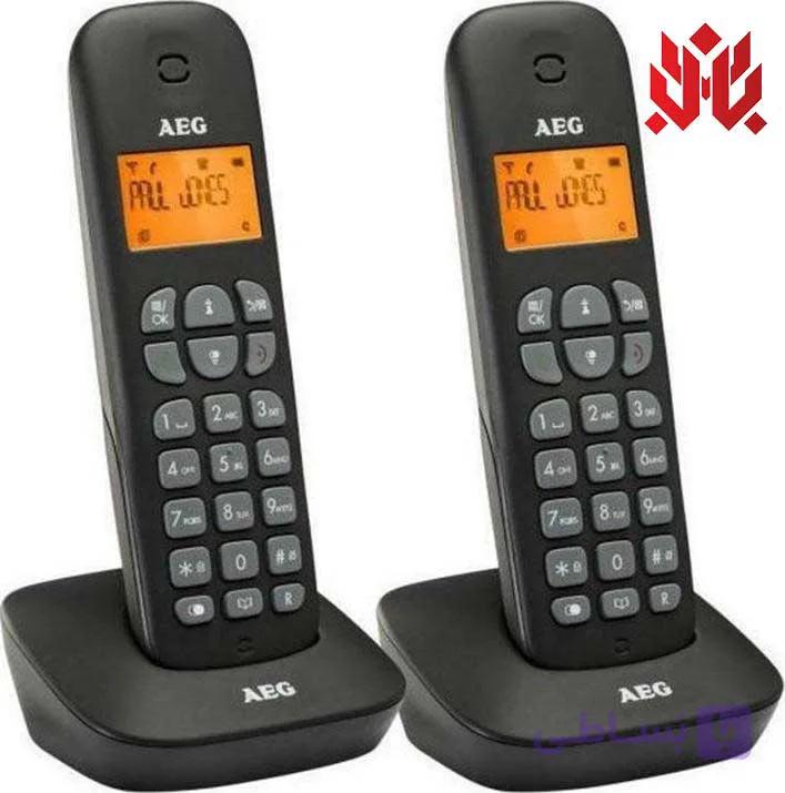 تلفن بی‌سیم AEG مدل Voxtel D135 Twin — تصویر 1