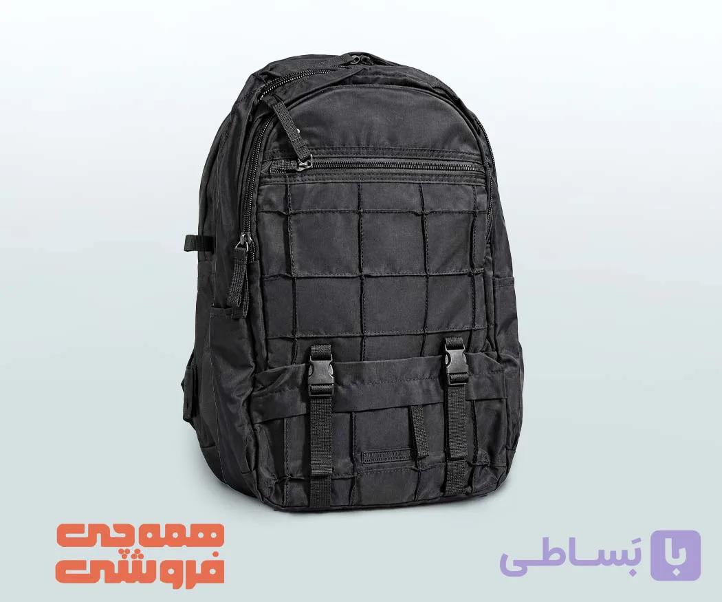کوله تاکتیکال پسرانه والنتیر | نایلون ضدآب با ۳ زیپ — تصویر 1