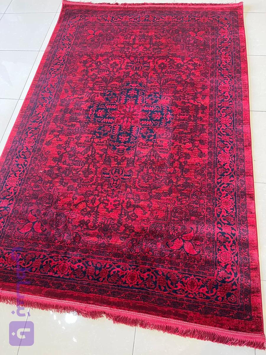 فرش کاشان طرح قجری کد نقشه 4114