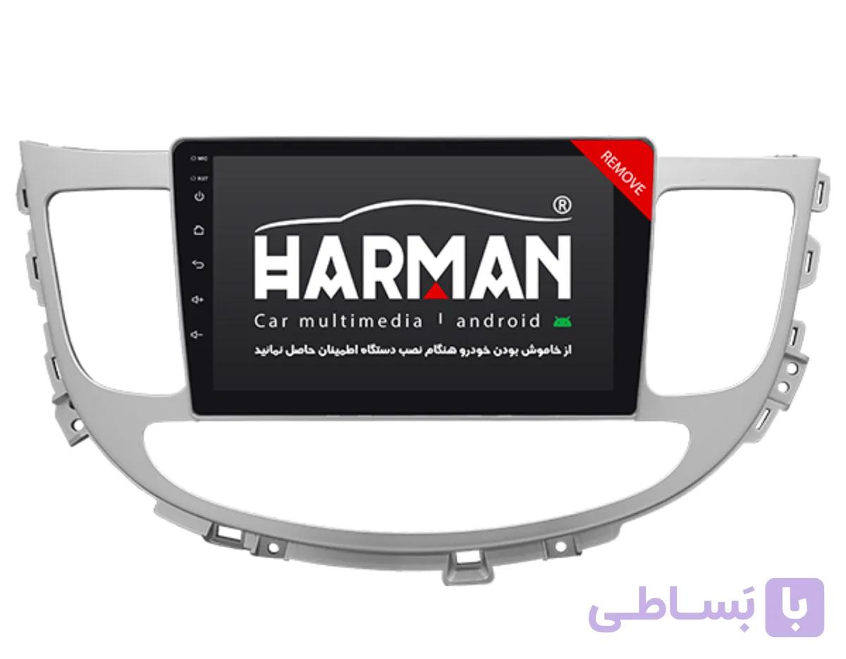 مانیتور اندروید جنسیس سدان 2013_2008 برند هارمن 9 اینچ دو موس HARMAN