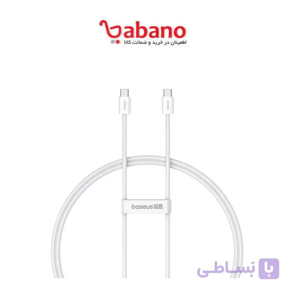کابل USB-C بیسوس مدل Superior Series 2 30W طول 1 م