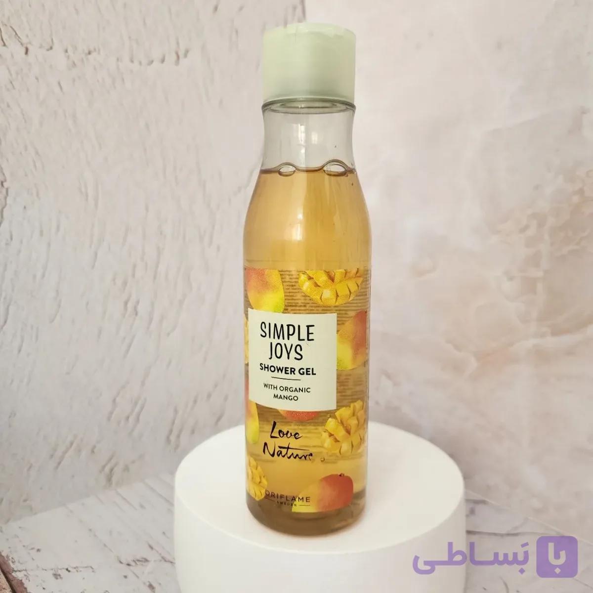 شامپو بدن انبه ارگانیک لاو نیچر — تصویر 1