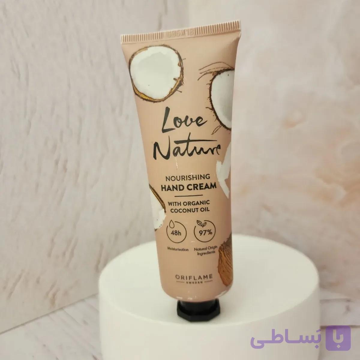 کرم دست تغذیه کننده با روغن نارگیل — تصویر 1