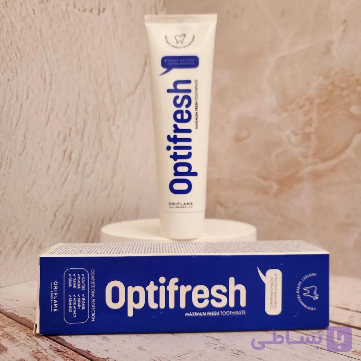 خمیر دندان Optifresh Maximum Fresh — تصویر 1
