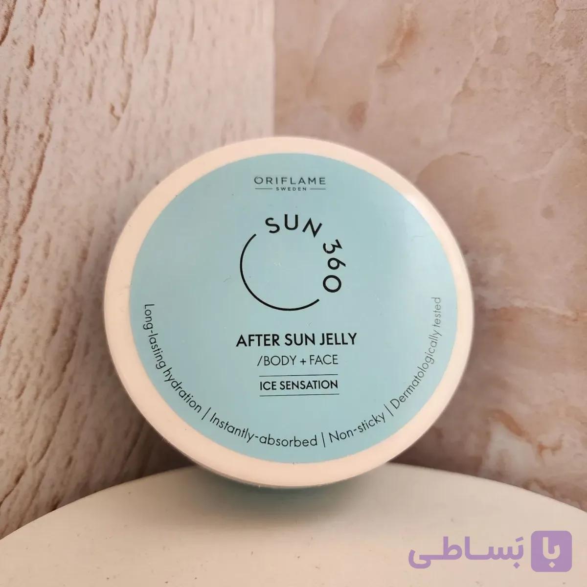 ژل افترسان صورت و بدن SUN360 — تصویر 1