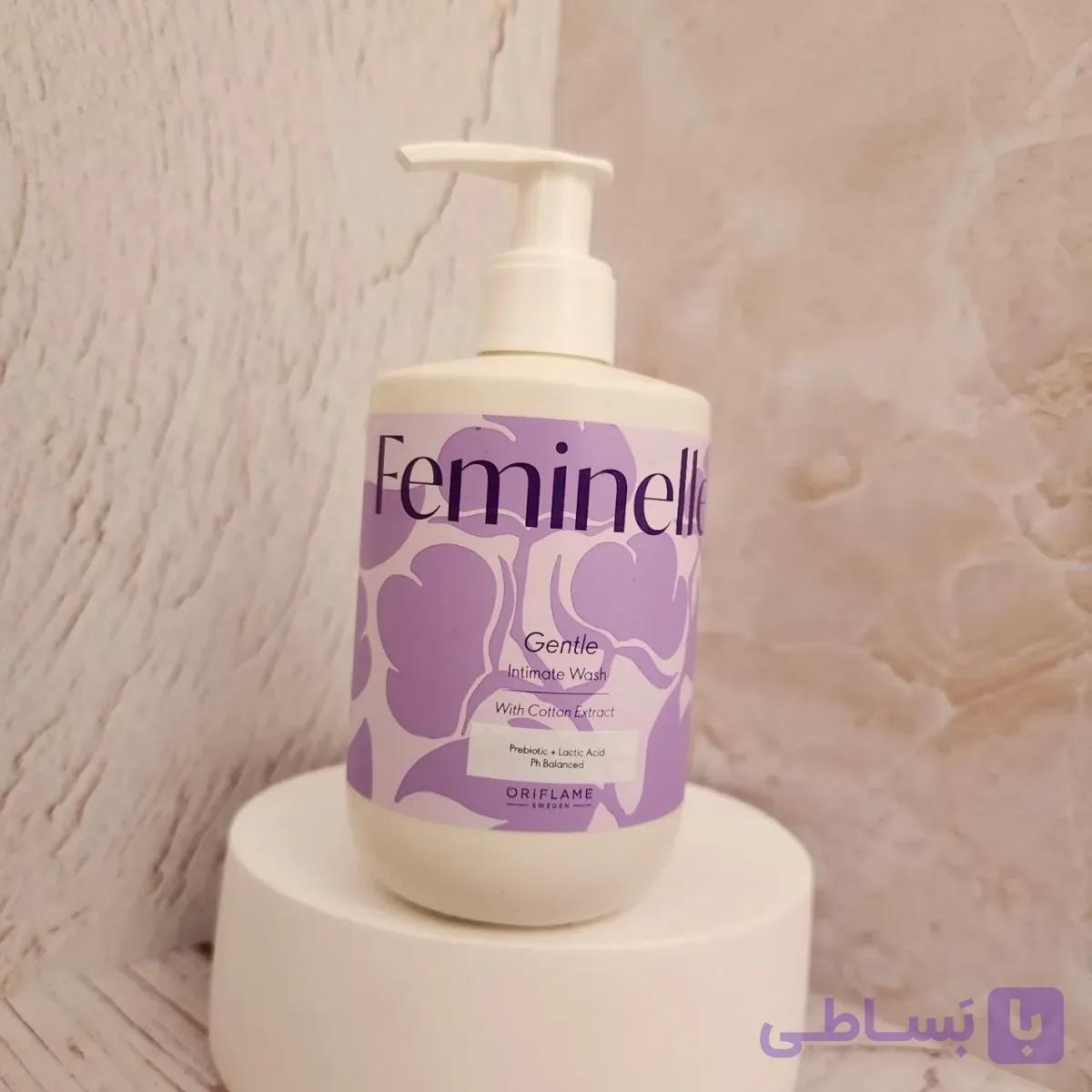 ژل شست‌وشوی ملایم واژینال نوجوانان فمینله با عصاره پنبه — تصویر 1
