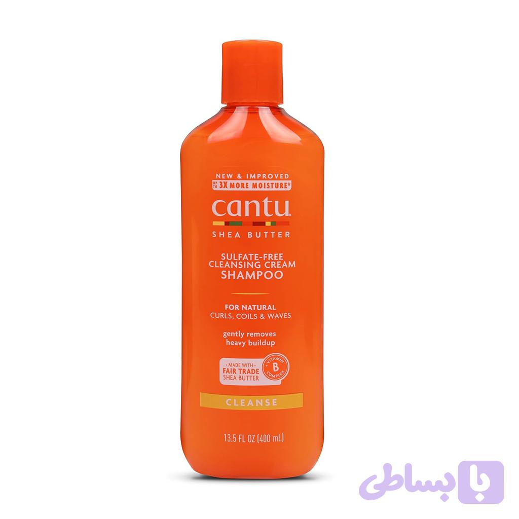 شامپو کرمی کنتو شی باتر فاقد سولفات Cantu Cleansing Cream Shampoo — تصویر 1