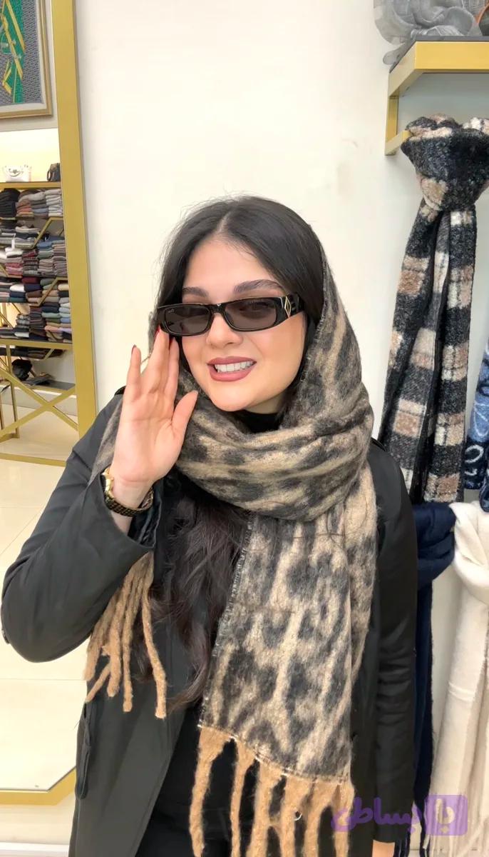 شال بیگ اسکارف پلنگی