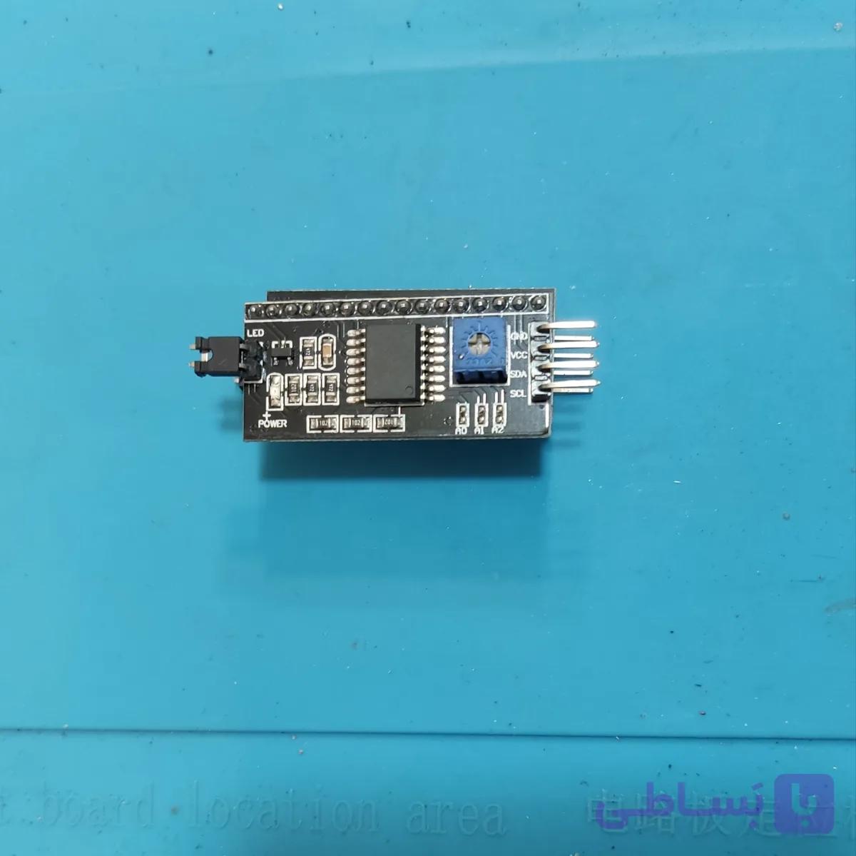 ماژول درایور LCD کاراکتری دارای ارتباط I2C