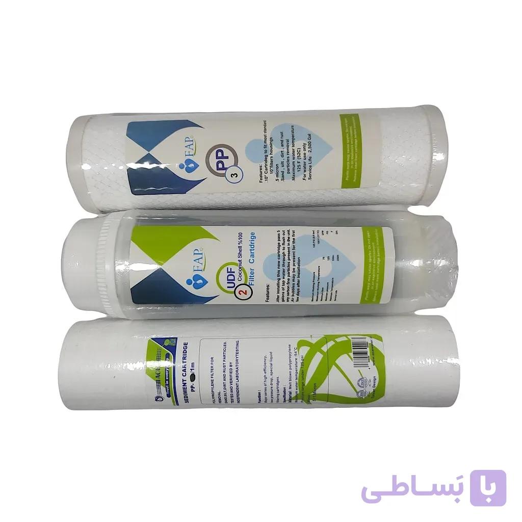 فیلتر 3مرحله‌ای FAP پیش تصفیه آب خانگی