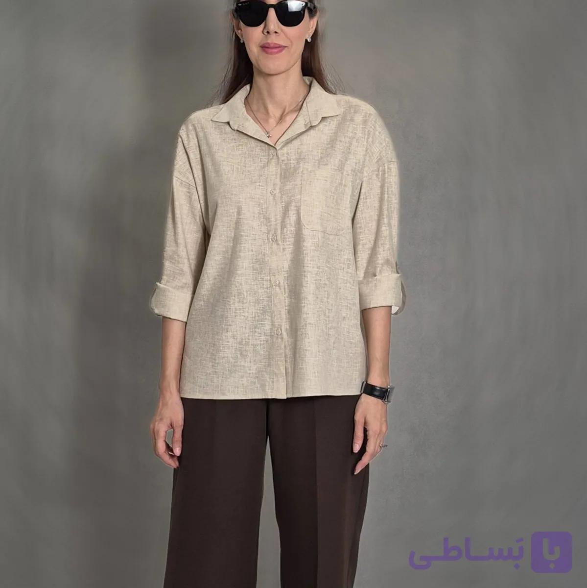 شومیز بیسیک مدل ریلکس — تصویر 1