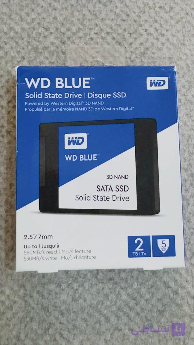 هارد Ssd وسترن دیجیتال بلو مدلBlu   BL2T00Aظرفیت 2 ترابایت