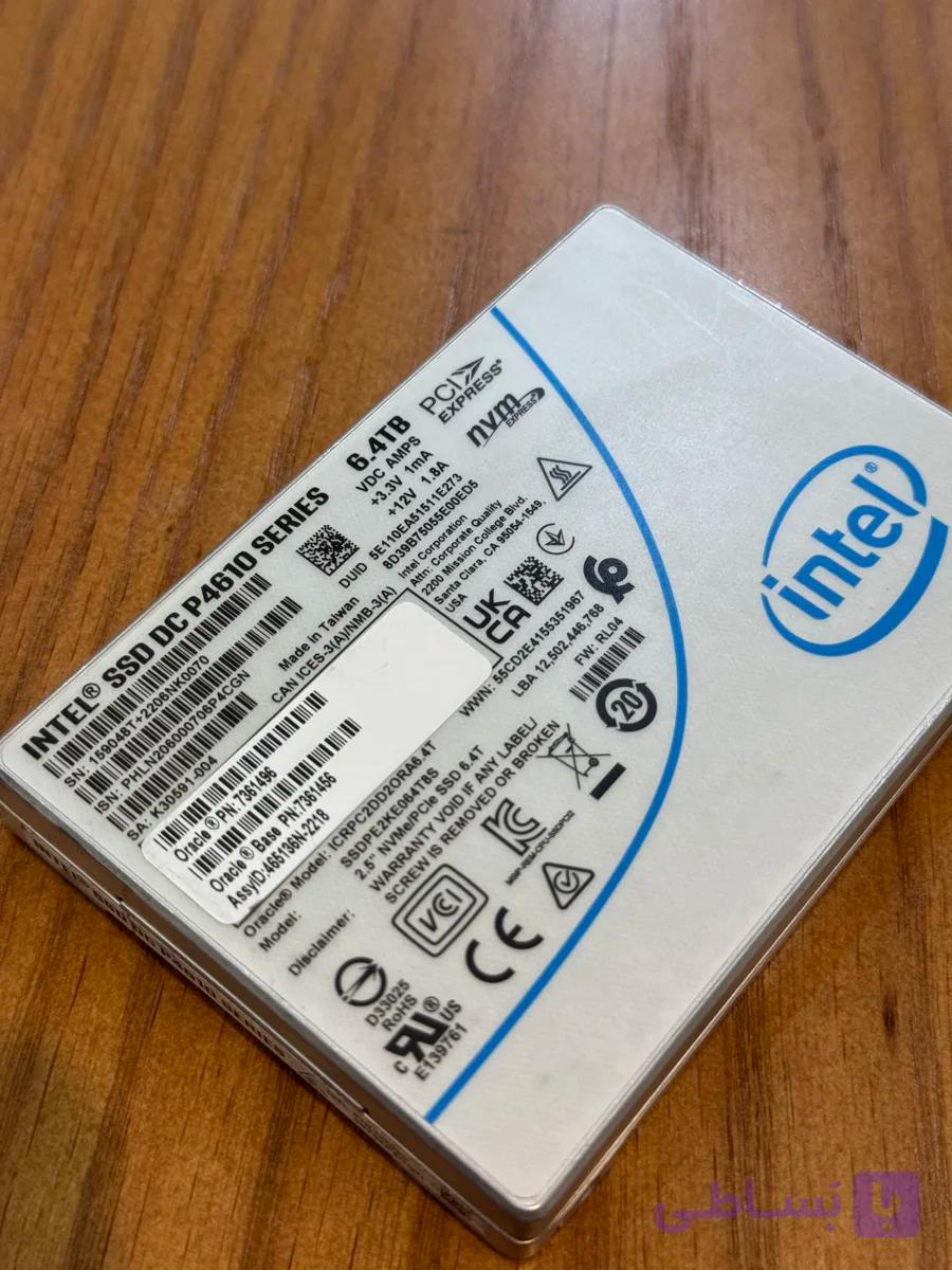 اس اس دی اینتل NVM  DC P4610 SERIES 6.4TB