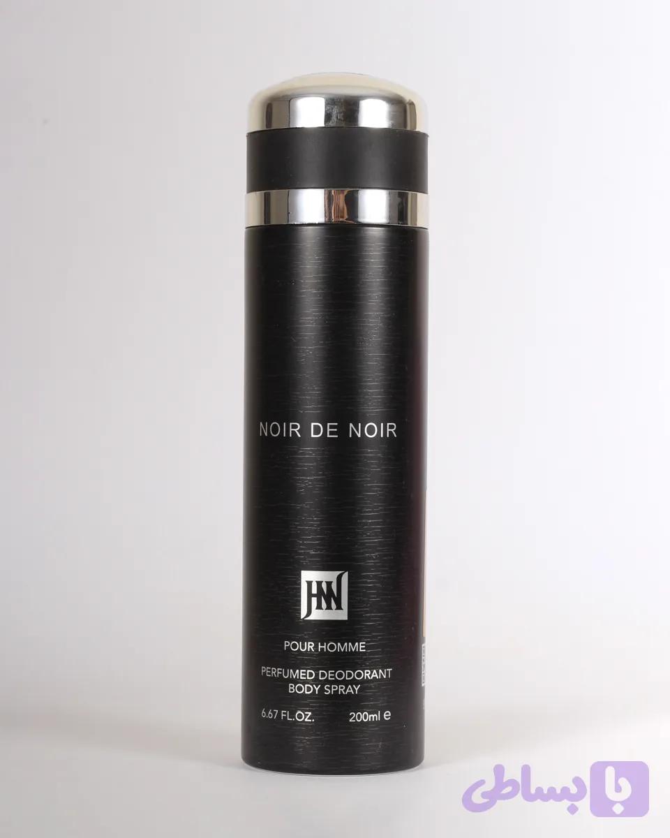 اسپری خوشبو کننده بدن مردانه جانوین مدل noir de noir حجم 200ml