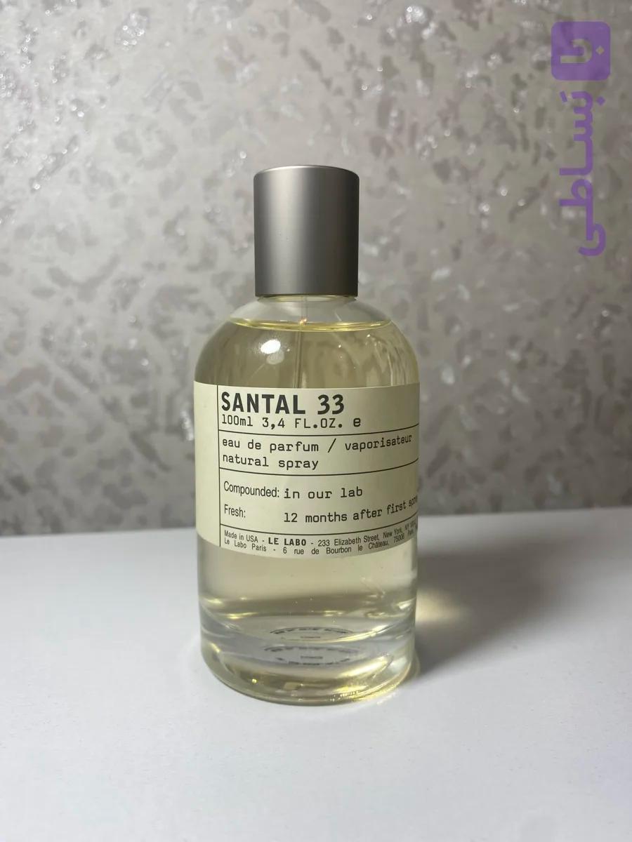 عطر ادکلن مردانه زنانه سانتال۳۳ صد میل مسترکوالیتی سفارش اروپا بارکددار
