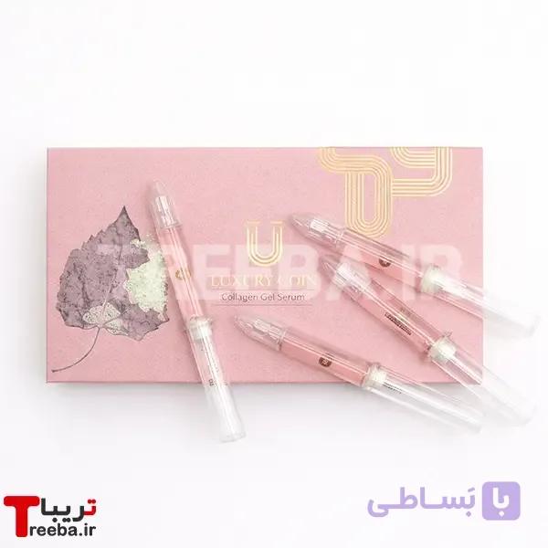 سرم ژل کلاژن لاکچری کوین 4 عدد سرنگ – اصلی