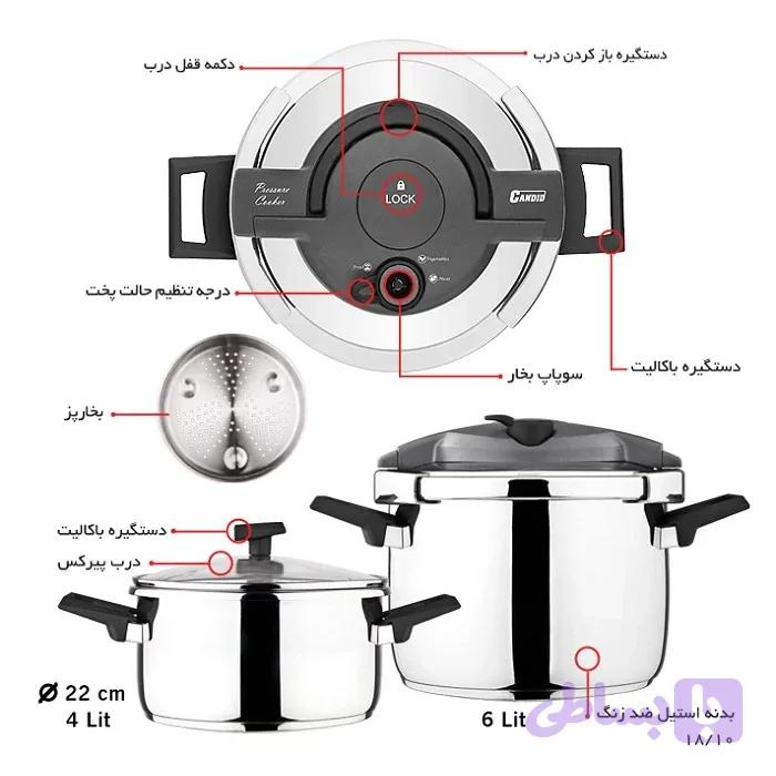زودپز دوقلو کاندید