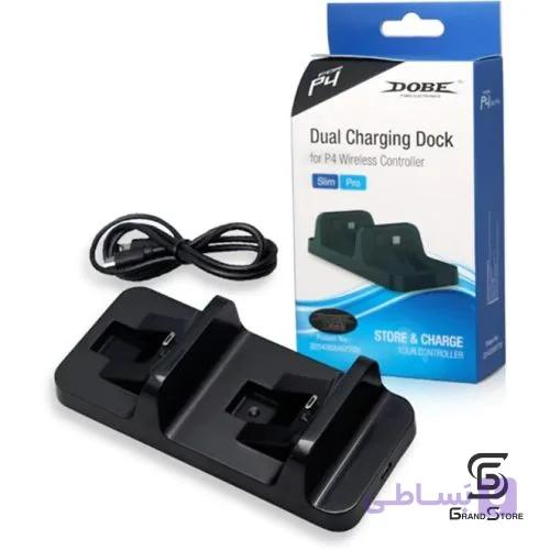 پایه شارژر DOBE مدل TP4-002 مناسب دسته بازی PS4 — تصویر 1