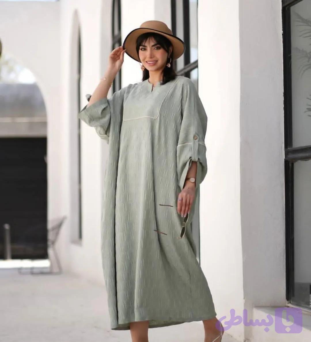کفتان زنبوری رنگ کرم نسکافه ای