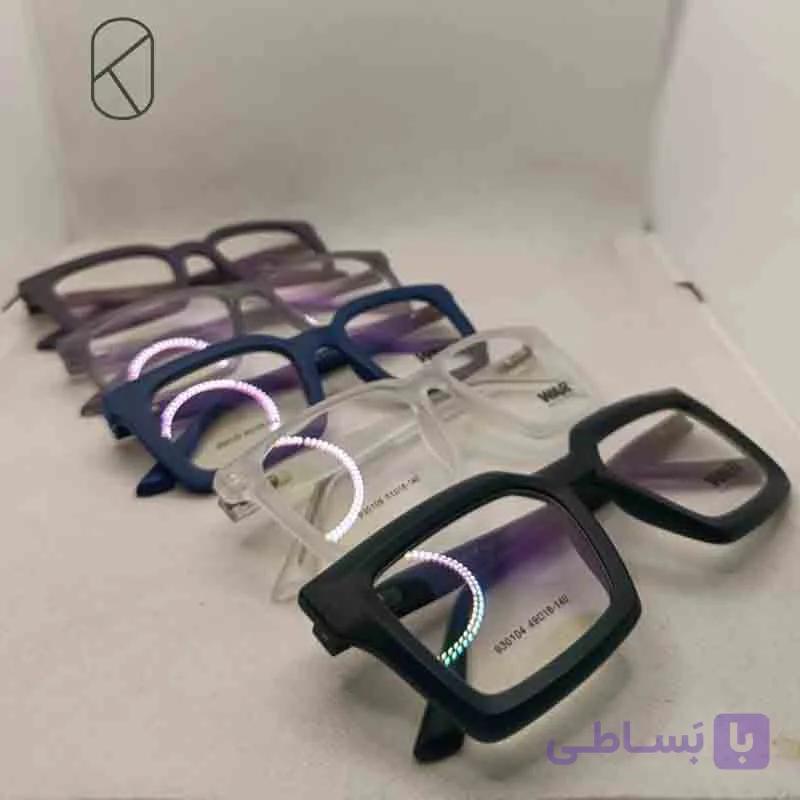 عینک طبی برند WAR مدل مستعطیلی کد 9301044918140 — تصویر 1