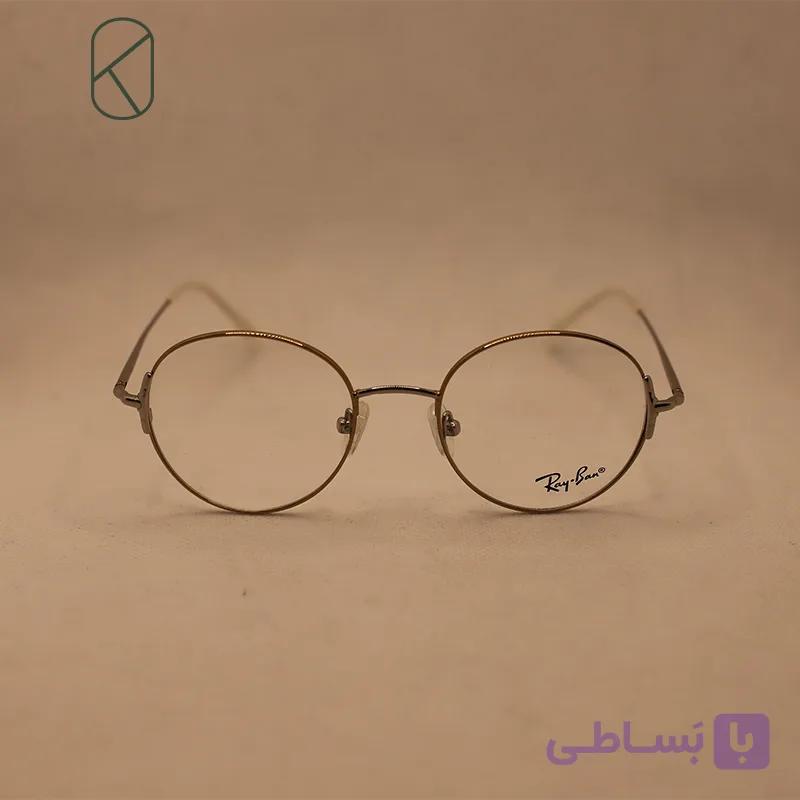 عینک طبی فلزی برند ریبن مدل گرد کد 0201082 — تصویر 1
