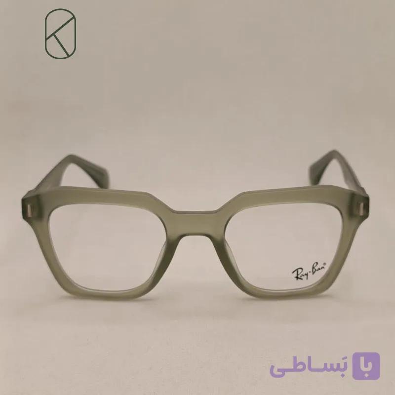 عینک طبی برند ریبن مدل ویفر چند ضلعی کد 0201085 — تصویر 1