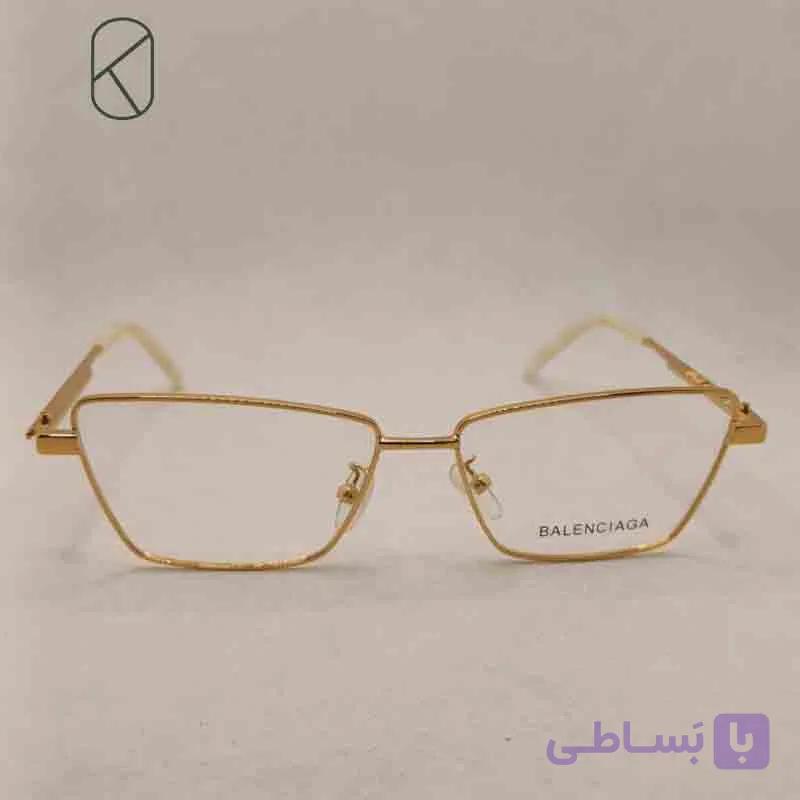 عینک طبی برند بالنسیاگا (BALENCIAGA) مدل ویفر کت کد 02250 — تصویر 1