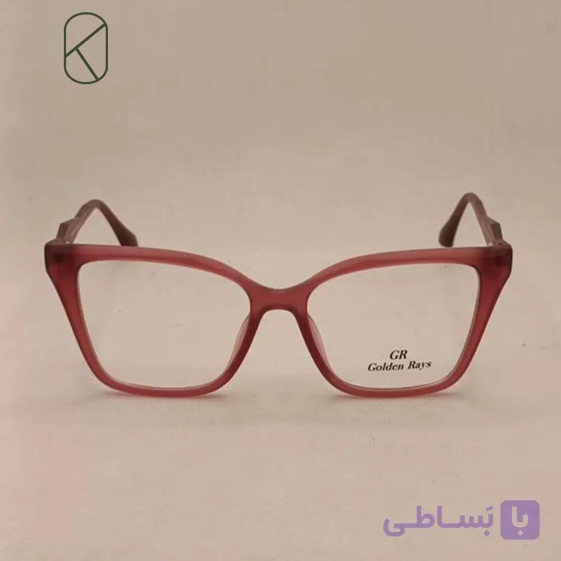 عینک طبی زنانه برند Golden Rays مدل ویفرکت کد 7131 RB — تصویر 1