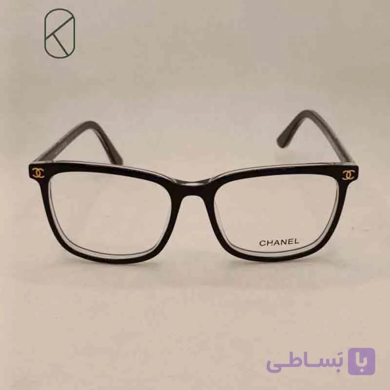 عینک طبی کائوچویی برند CHANEL مدل ویفر کد 3483C3 — تصویر 1
