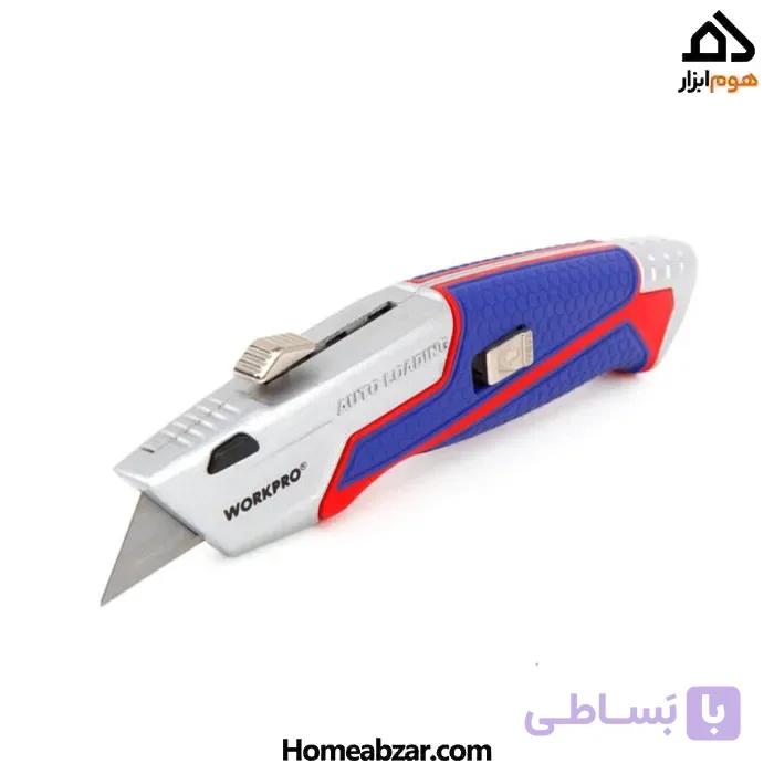 کاتر با مکانیزم بارگذاری خودکار تیغه ورک پرو مدل WP213012 — تصویر 1