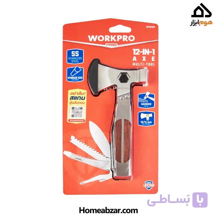 تبر ۱۲ کاره ورک پرو مدل WP383001 — تصویر 1
