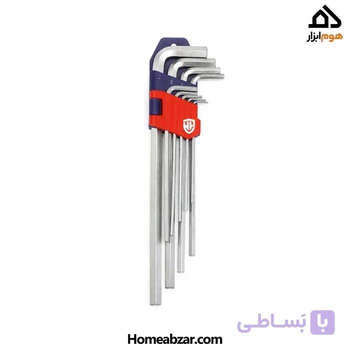 ست آلن شش پر ۹ عددی بلند مدل WP222005 — تصویر 1