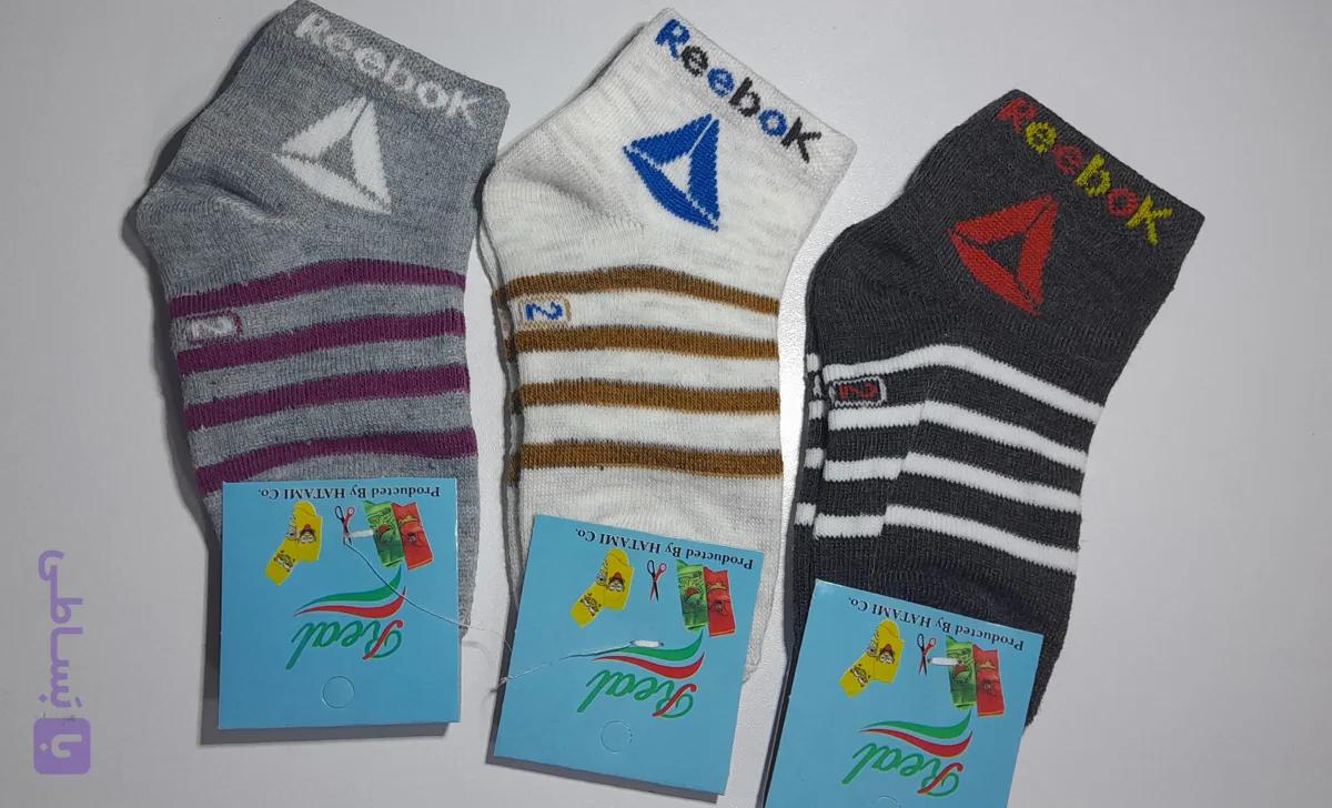 جوراب مدل reebok سایز 2