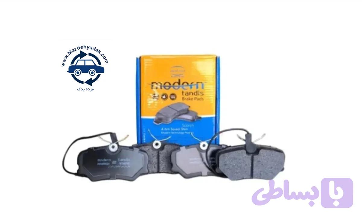 لنت ترمز جلو پژو ۴۰۵،سمند،پارس مدرن تندیس — تصویر 1