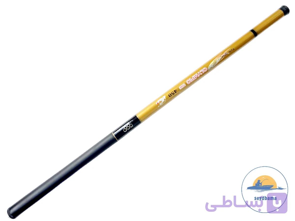 کاسی المپیک|چوب ماهیگیری المپیک 450 طلایی مشکی — تصویر 1