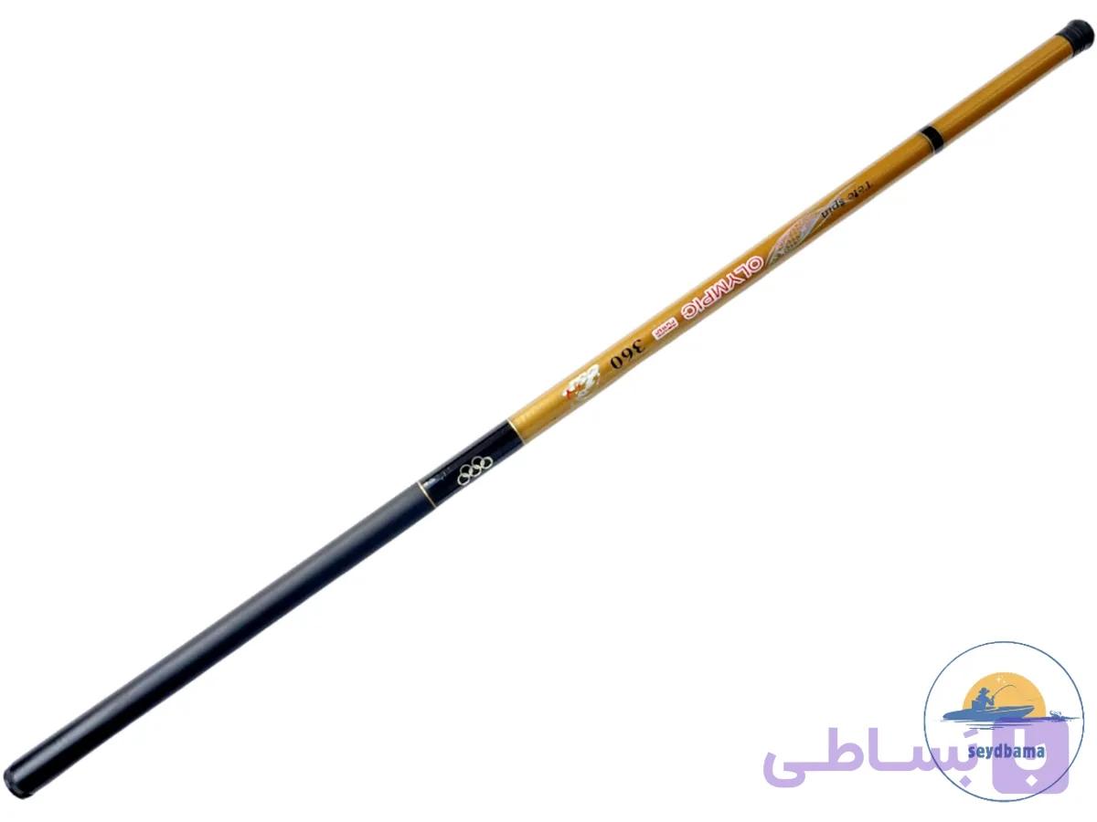 کاسی المپیک 360|چوب ماهیگیری المپیک مشکی طلایی — تصویر 1