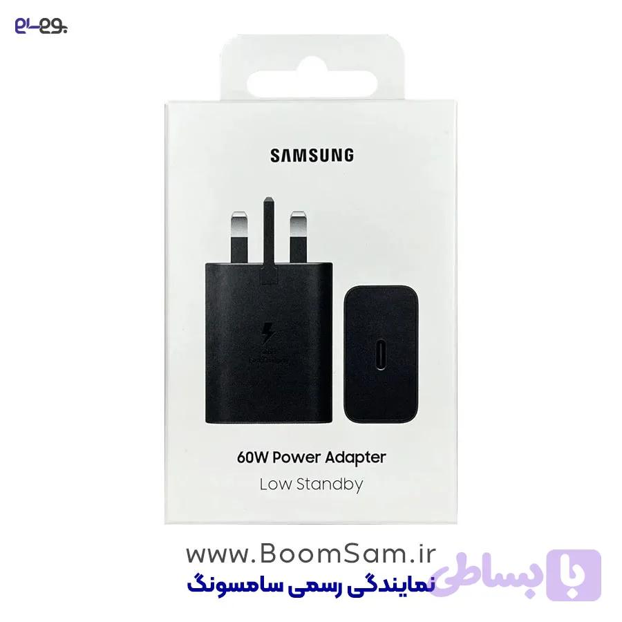شارژر 60 وات سامسونگ اصلی Super Fast Charging 3.0 ساخت ویتنام مدل EP-T6010 — تصویر 1