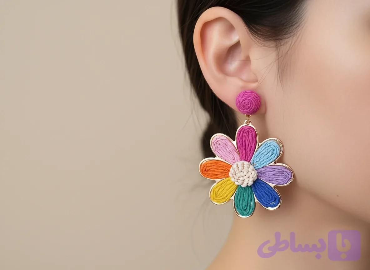 گوشواره‌های کنفی، زیبایی طبیعت، سبکی بی‌نظیر در چند رنگ چشم‌نواز