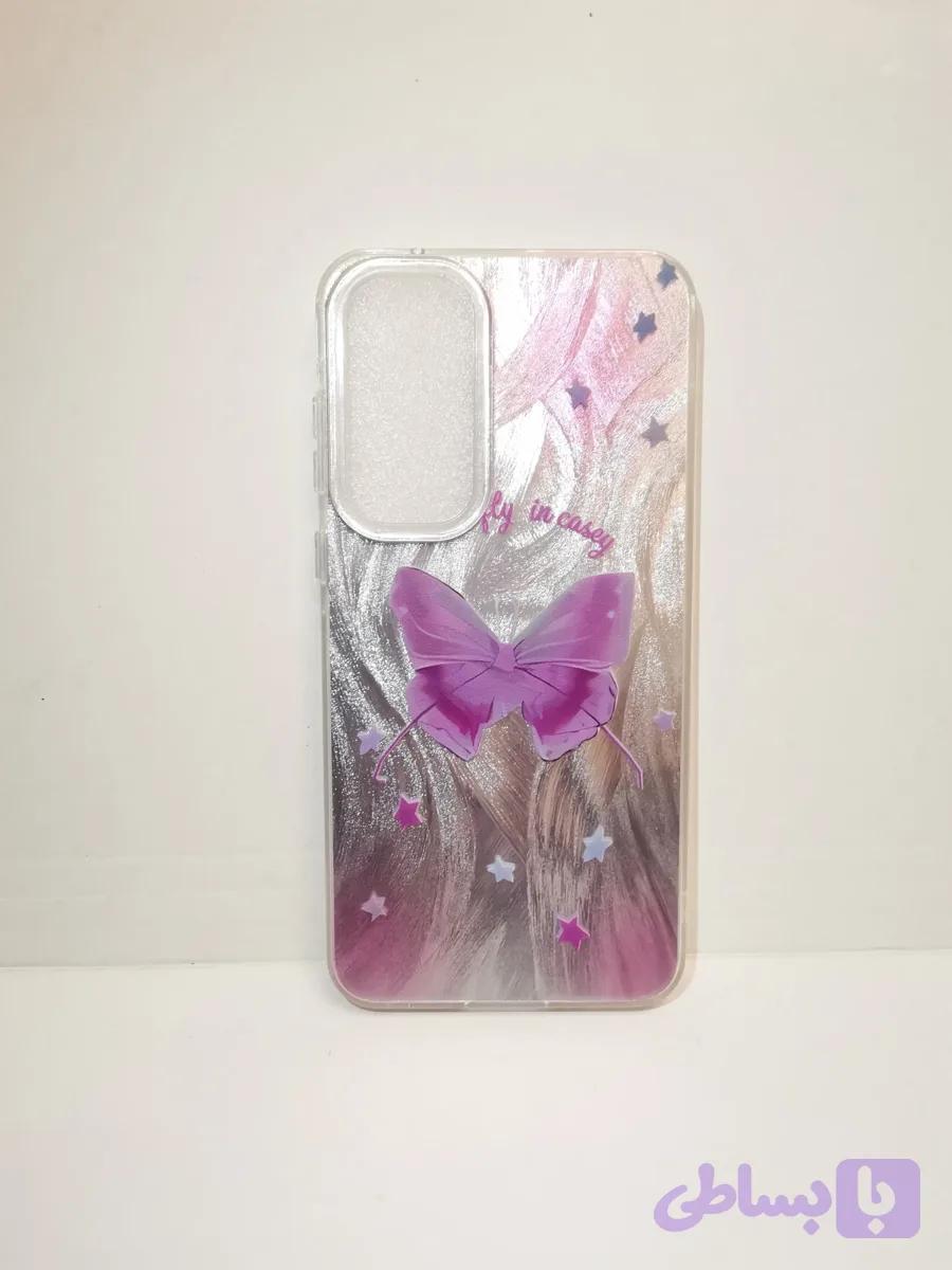 قاب کریستالی سامسونگ Galaxy A55 طرح پروانه — تصویر 1